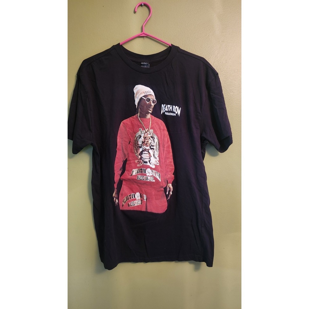 Crooks & Castles Death Row Records Snoop Dogg Graphic T-shirt Black Large